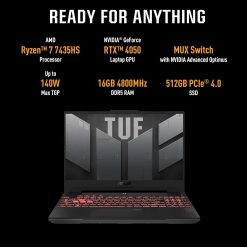 ASUS TUF Gaming A15 R7 16GB RAM Laptop Price