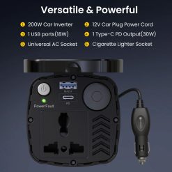 Portronics Car Power One 200W Inverter