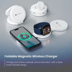 Portronics Chargemate Trio 3-in-1 Wireless Charger