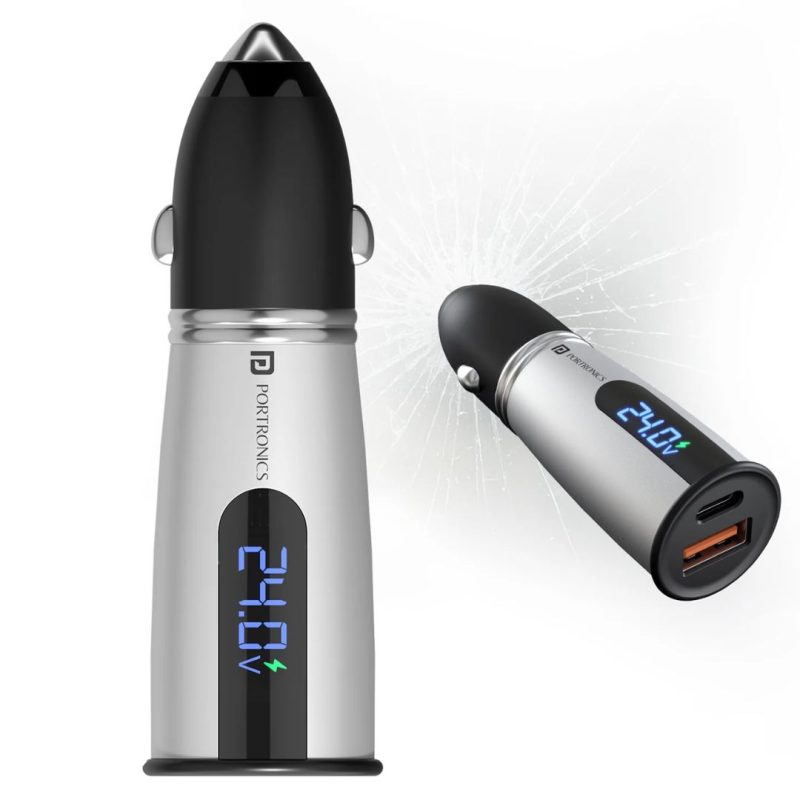 Portronics Car Power Armour Fast Car Charger