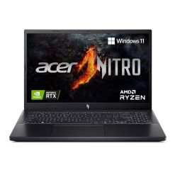 Acer Nitro V 15 Gaming Laptop (AMD Ryzen 5-6600H, 16GB RAM, 512GB SSD, RTX 3050 6GB, 15.6″ FHD IPS 165Hz, Windows 11)