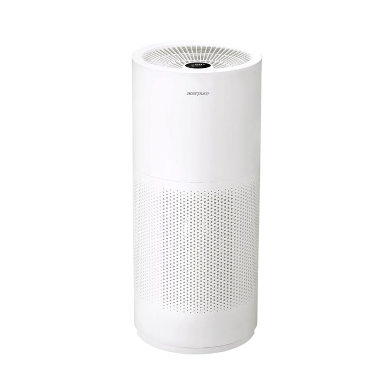 Acerpurepro Air Purifier P2 with 4-in-1 HEPA filter, 45 m² room coverage, 25 dB quiet mode, safety lock, and 1-year warranty at best price online.