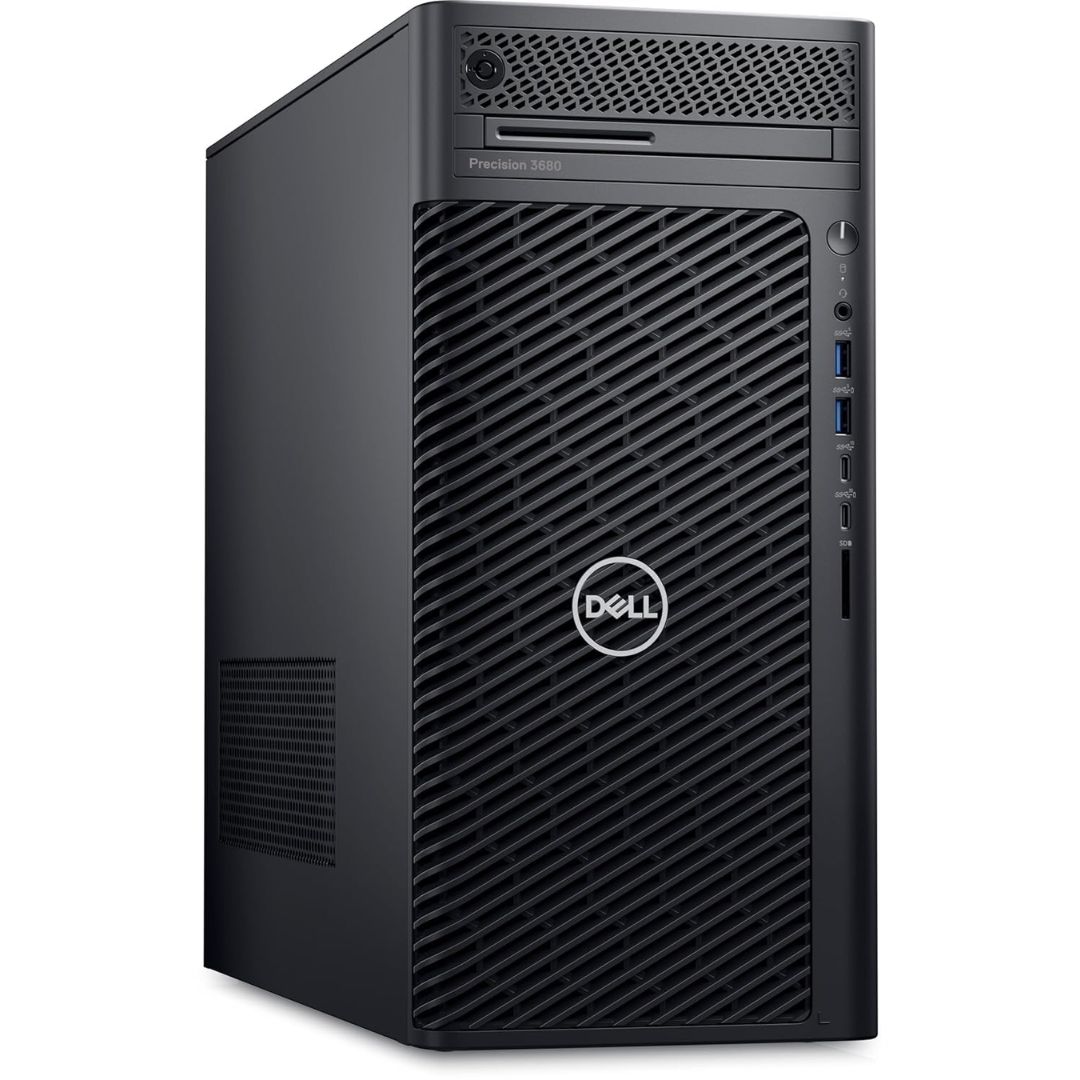 Dell Precision T3680 Tower Workstation at best price online with Core i9-14900, 32GB DDR5, 1TB SSD, RTX 4060 8GB, Win11 Pro, 3-year warranty.