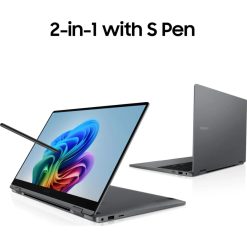 Buy Samsung Galaxy Book5 Pro 360 online at best price with Ultra 7, AMOLED touch display, fast SSD, and easy EMI options. (NP960QHA-KG1IN)