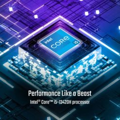 Acer Nitro Lite Gaming Laptop on EMI with Intel Core i5 13th Gen, 16GB DDR5 RAM, 512GB SSD, RTX 4050 6GB, 16-inch WUXGA 165Hz, Windows 11 Home, Pearl White