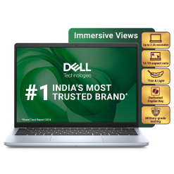 Dell Inspiron 5440 with Intel Core 3-100U Laptop Price in India, 8GB RAM, 512GB SSD, 14.1-inch FHD display, and 3-year ADP warranty. Buy online in India.