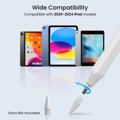 Portronics Glide Tablet Pencil Price in India. Tilt sensitivity, palm rejection, Type-C charging, iPad compatible. Buy online with EMI options.