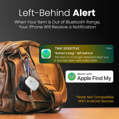 Buy Portronics Loca item tracker online in India. Apple Find My support, MFi certified, loud buzzer, long battery life, EMI available.