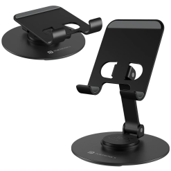 Portronics Mobot 4 universal mobile holding stand price in India. Adjustable, aluminum body, foldable design with EMI and Debit Card EMI options.