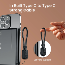 Portronics Power Shutter Air 10K 10000mah powerbank with 15W wireless charging, 22.5W PD output, magnetic hold, and slim design. Buy online in India.