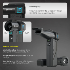 Buy Portronics Tornado Pro Handheld High-Speed Air Duster