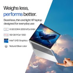 Buy HP 15s-FD0624TU i3 13th Gen laptop on EMI in India, This HP Laptop comes with Core i3-1315U, 8GB RAM, 512GB SSD, 15.6-inch Full HD, Laptops on EMI