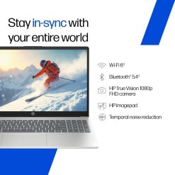 Buy HP 15s-FD0624TU i3 13th Gen laptop on EMI in India, This HP Laptop comes with Core i3-1315U, 8GB RAM, 512GB SSD, 15.6-inch Full HD, Laptops on EMI