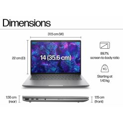 HP ZBook 8 G1i 14 Mobile Workstation Buy Online in India