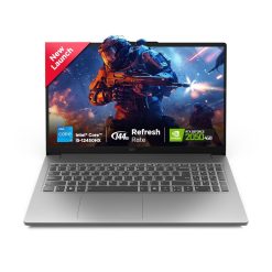 Lenovo LOQ Essential AI Gaming Laptop with Intel Core i5-12450HX, RTX 2050 4GB, 12GB RAM, 512GB SSD, You can buy this gaming laptop on EMI with Debit Card