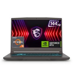 MSI Thin A15 Gaming Laptop Price India B7UC-102IN with Ryzen 5 7535HS, 16GB RAM & RTX 3050. Buy Online at Best Price in India with Easy EMI & Debit Card EMI.