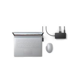 This Microsoft Surface W8Z-00015 Docking Station 2 comes with 199W Power Supply, Dual 4K Support, USB-C & USB-A Ports, You can buy it online in India