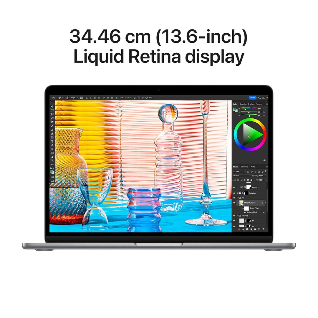 Apple MacBook Air M2 16GB 256GB Best Price in India. 8-Core CPU, 8-Core GPU, 13.6-inch display, Touch ID. Buy online with Easy EMI & best offers.