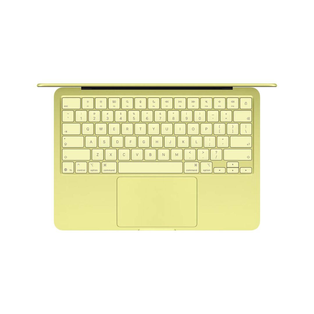 13-inch MacBook Neo Apple A18 Pro Chip with 6 Core CPU Citrus