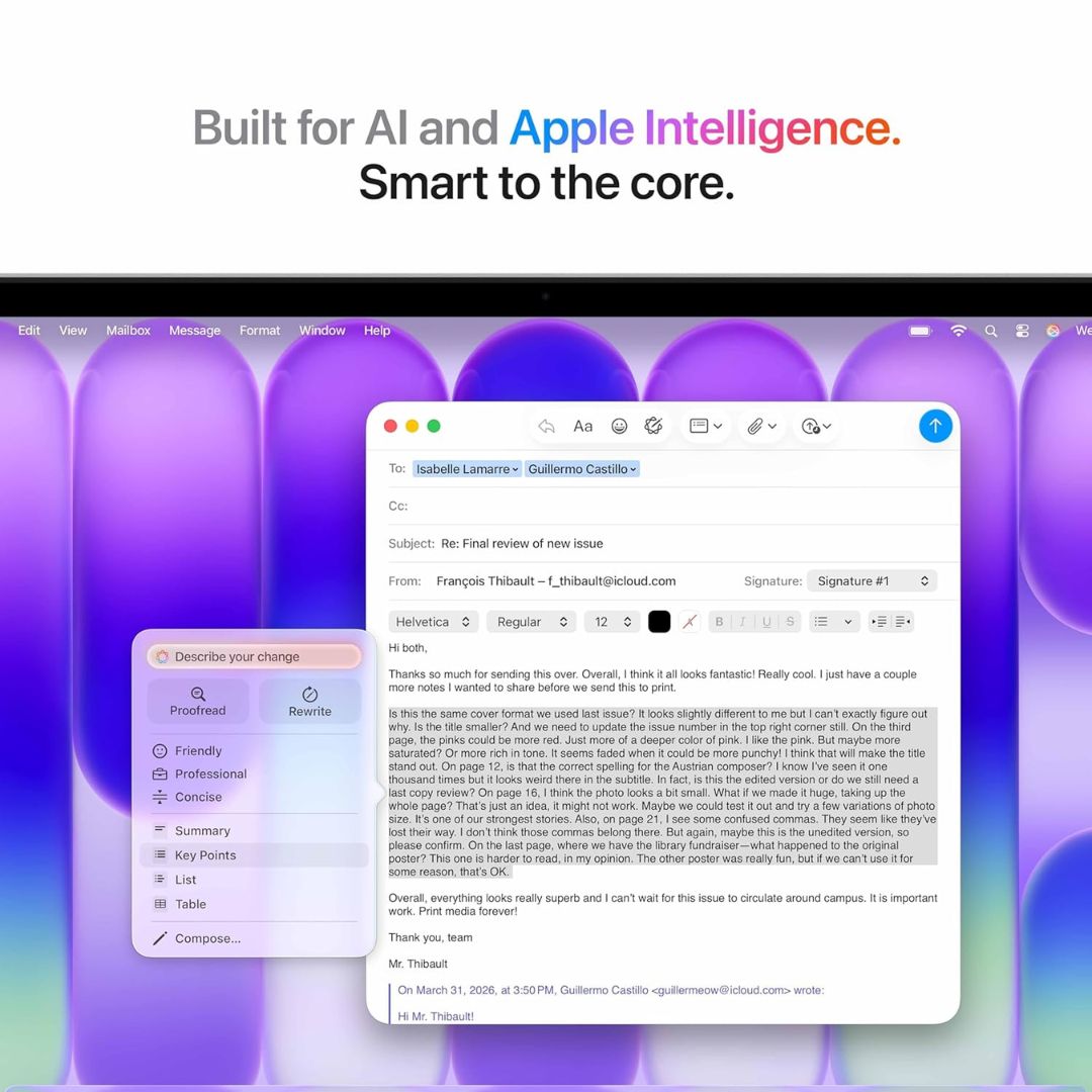 Apple 13-inch MacBook Neo A18 Pro Chip Silver (MHFC4HN/A) Buy Online in India at Best Price with Easy EMI, Debit Card EMI, and Buy Now Pay Later.