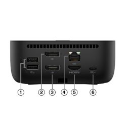 HP USB-C 100W G6 Dock Price in India (9X3V1UT)
