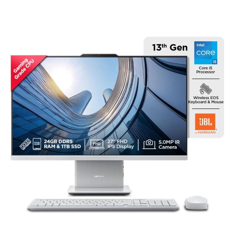 Buy Lenovo IdeaCentre 27IRH9 All-in-One PC Online in India