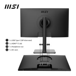 MSI Modern MD2412P 24 Inch FHD Office Monitor