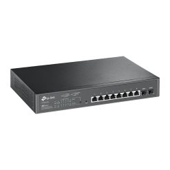 TP-Link TL-SG2210MP PoE Switch Price in India, 8 port PoE+ 150W, 2 SFP slots, buy online at best price in India with EMI options.