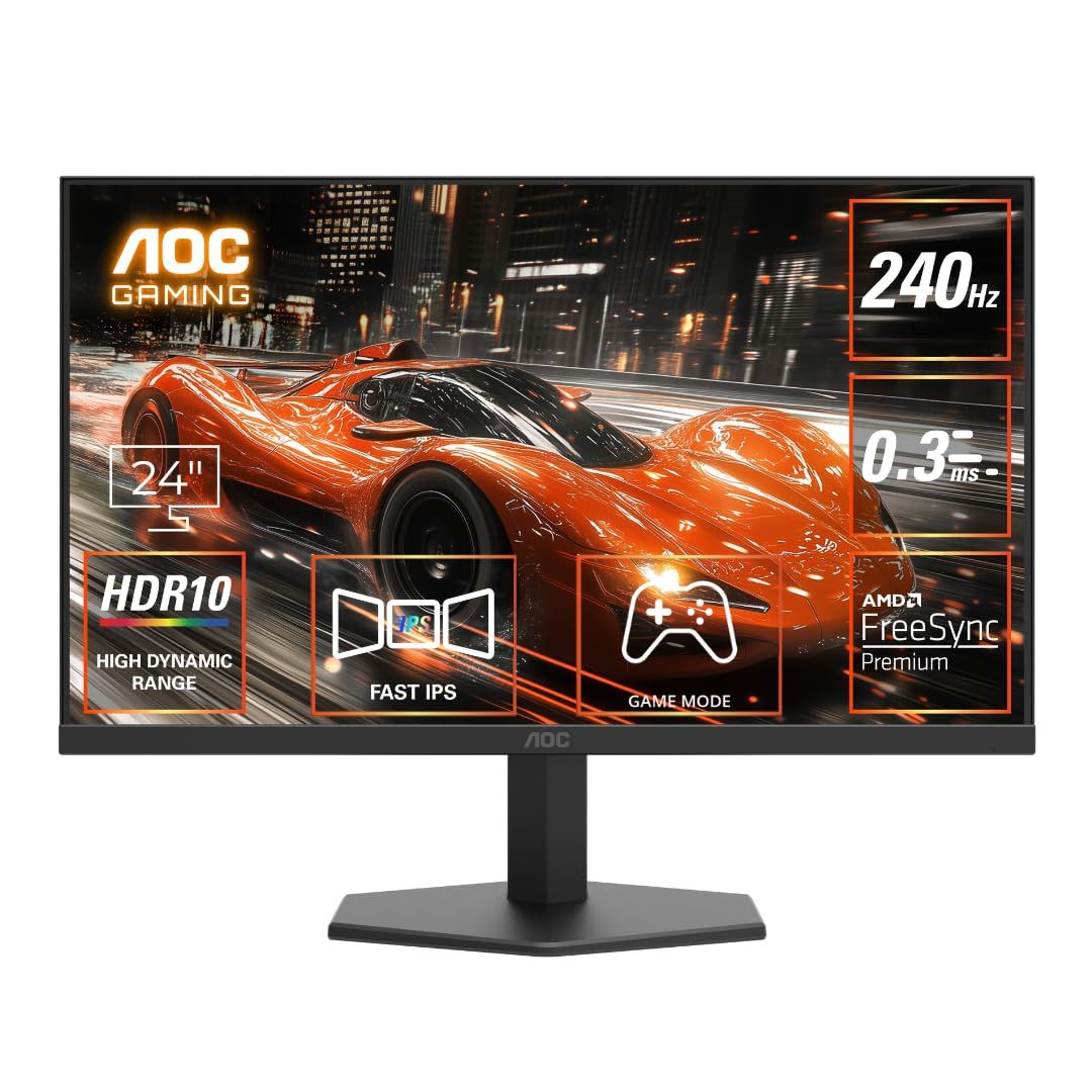 AOC 24G11ZE 23.8 Inch Gaming Monitor Easy EMI