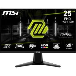 MSI MAG 255F E20 24.5 Inch 200Hz Gaming Monitor Buy Online India 0.5ms Rapid IPS FreeSync HDR best price India EMI options available.