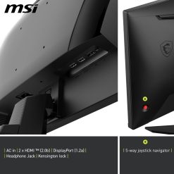 MSI MAG 255F E20 24.5 Inch 200Hz Gaming Monitor Buy Online India 0.5ms Rapid IPS FreeSync HDR best price India EMI options available.