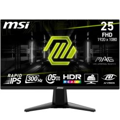 MSI MAG 255XF 24.5 Inch FHD Gaming Monitor Buy Online India 300Hz 0.5ms Rapid IPS HDR best price India EMI options available.