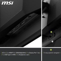 MSI MAG 271QPX 27-inch QD-OLED E2 Gaming Monitor
