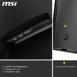 MSI MAG 276CXF 27-inch FHD Curved Gaming Monitor