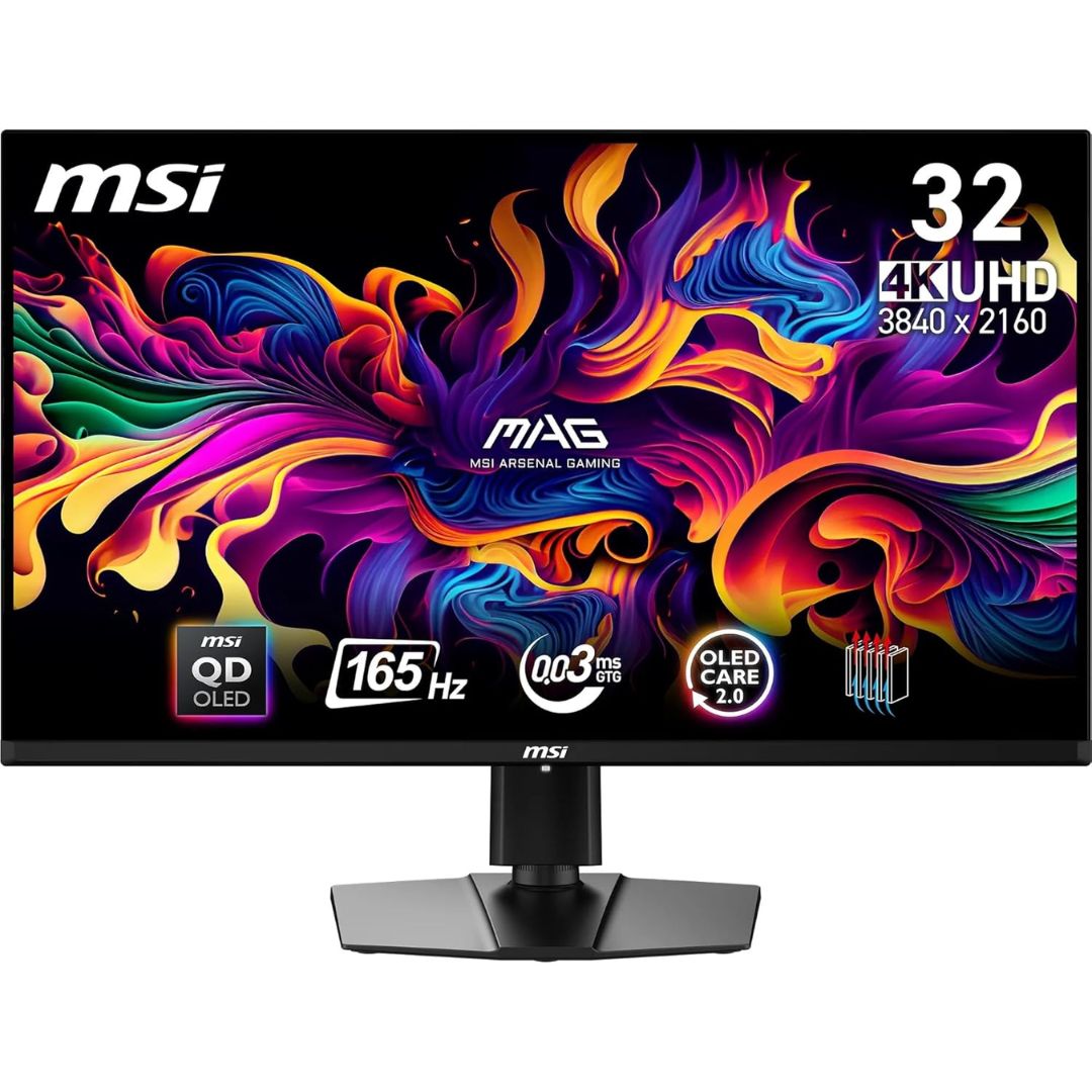 MSI MAG 321UP QD-OLED 4K Gaming Monitor Easy EMI