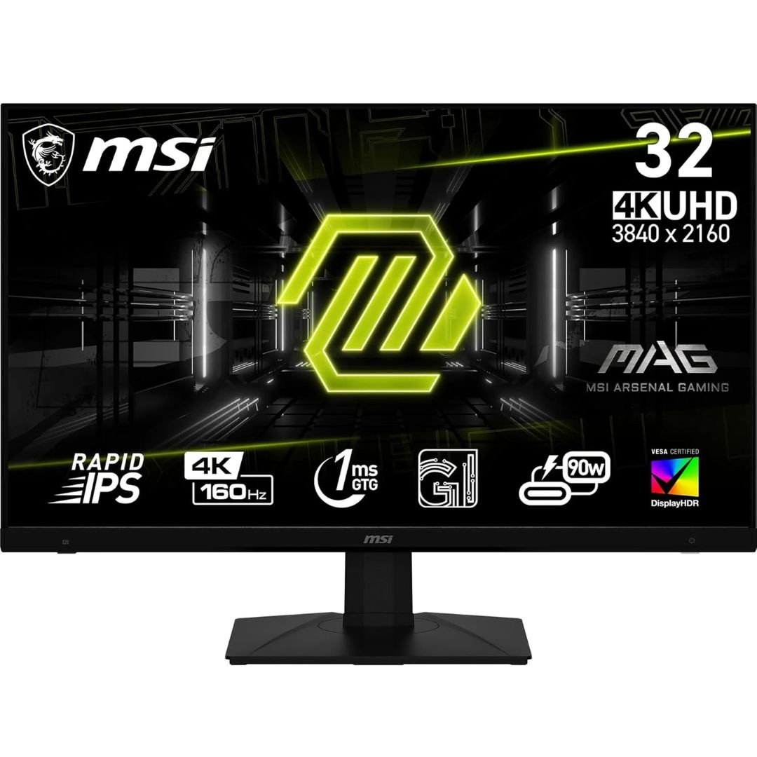 MSI MAG 322UPF 4K Gaming Monitor Easy EMI Buy Online at Best Price in India with 160Hz UHD display Zero Downpayment options available