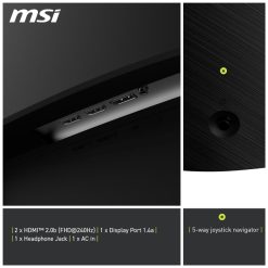 MSI MAG 32C6X 32 Inch FHD Curved Gaming Monitor