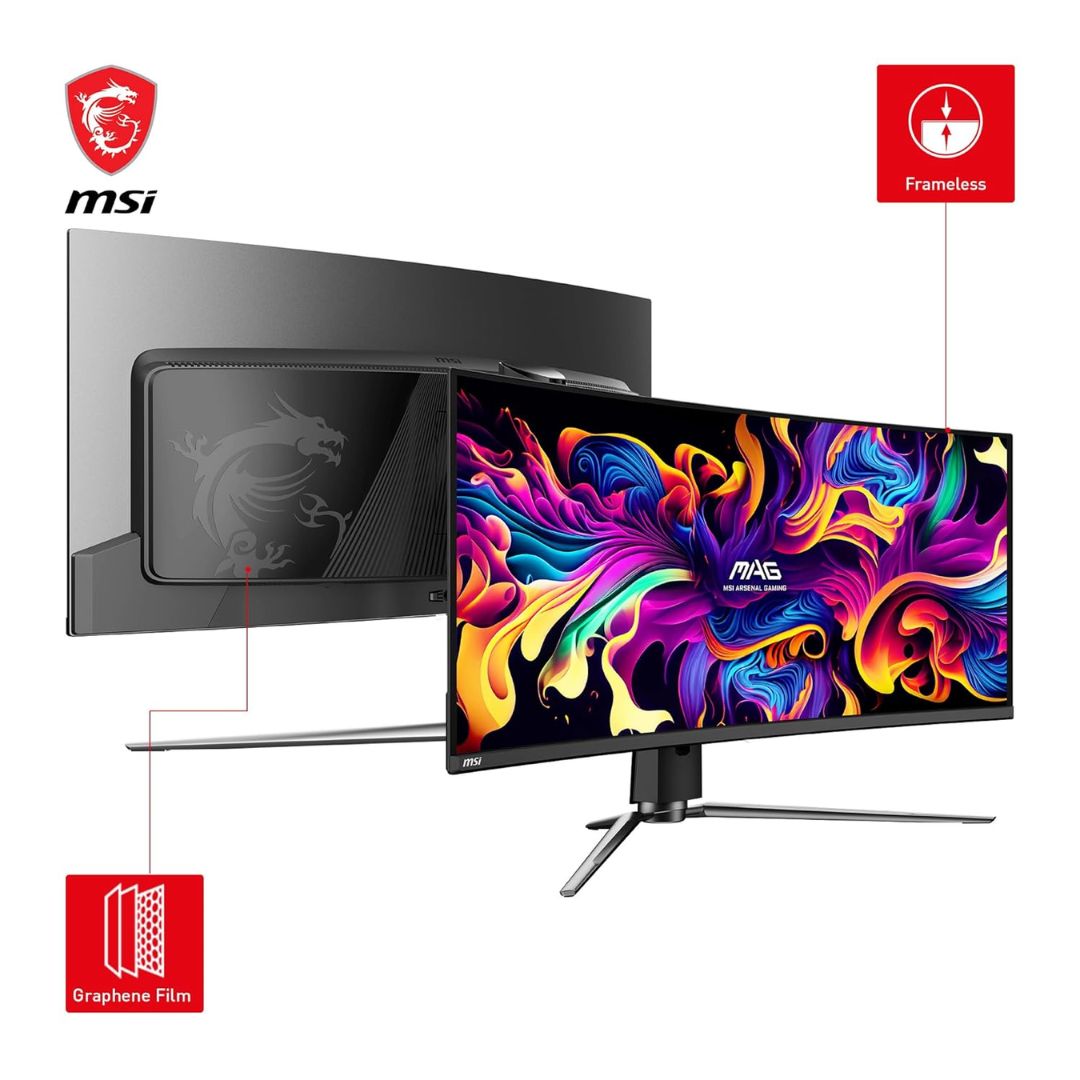 MSI MAG 341CQP 32-inch QD-OLED Curved Gaming Monitor