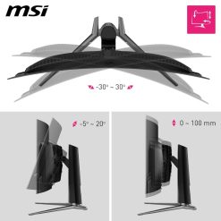 MSI MPG 341CQPX 34-Inch QD-OLED Curved Gaming Monitor