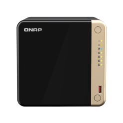 QNAP TS-464-8G 4 Bay NAS Storage Price in India with 4GB RAM, 10GbE connectivity and scalable storage at best price online with EMI.