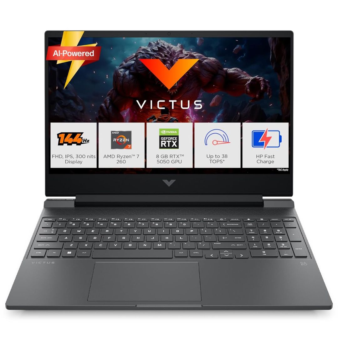 HP Victus 15 Ryzen 7 Gaming Laptop Price in India