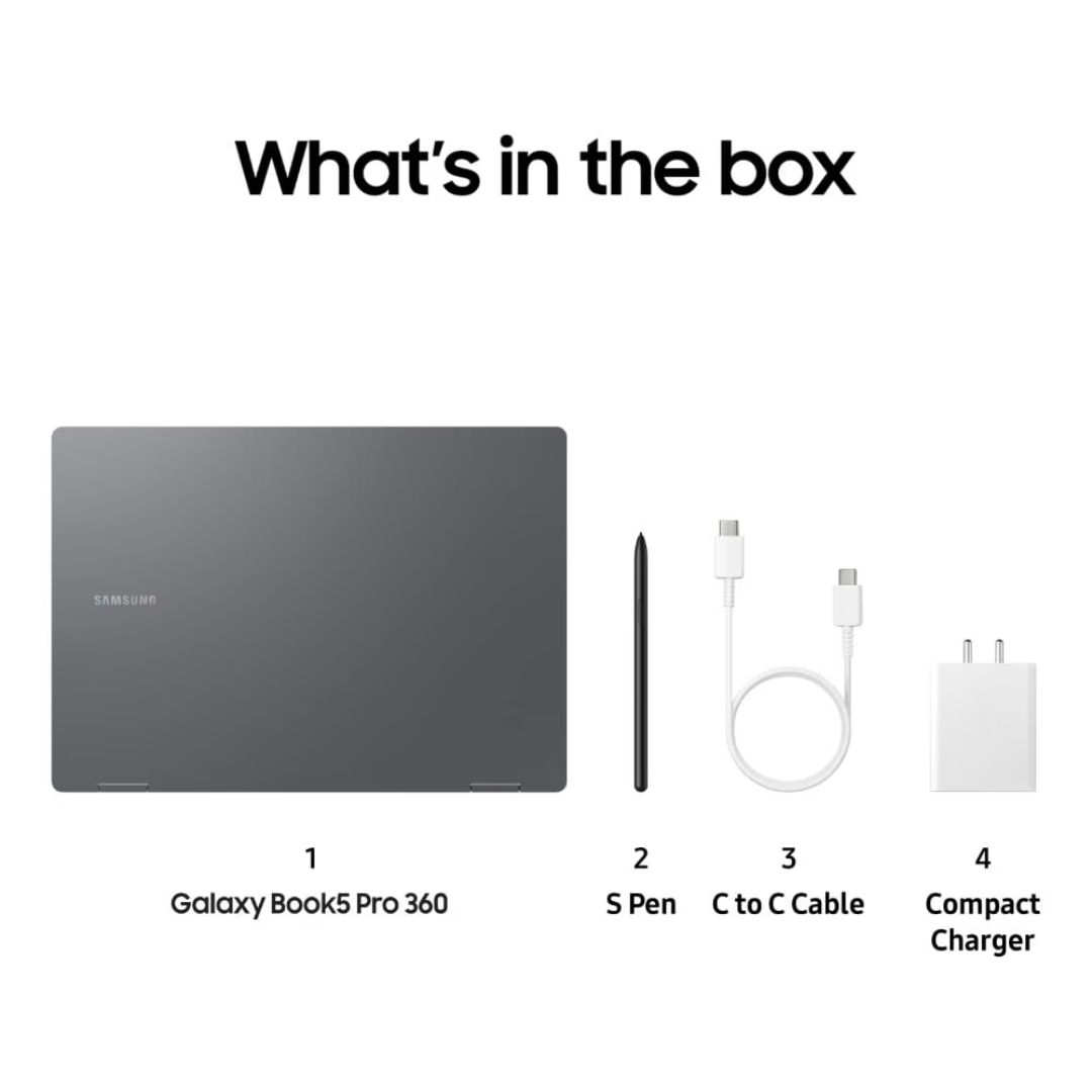 Samsung Galaxy Book5 Pro 360 32GB RAM Laptop
