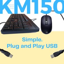 HP KM150 Wired Keyboard and Mouse Combo Buy Online
