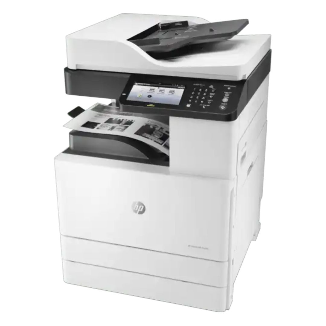 HP LaserJet MFP M72630dn Printer (A3 Monochrome Laser Multifunction Printer, Print Scan Copy Fax, Auto Duplex, 30 PPM) - Image 4