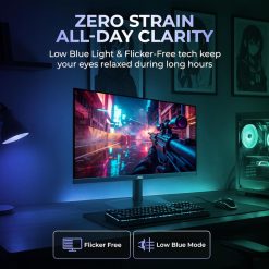 AOC 22B15H2 21.45 Inch FHD IPS 120Hz Monitor