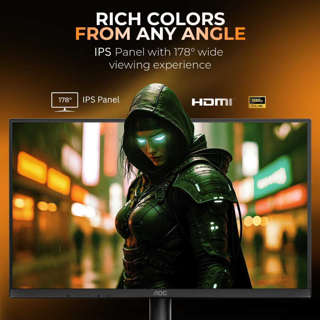 AOC 24B30H2 24 Inch FHD IPS 120Hz Monitor