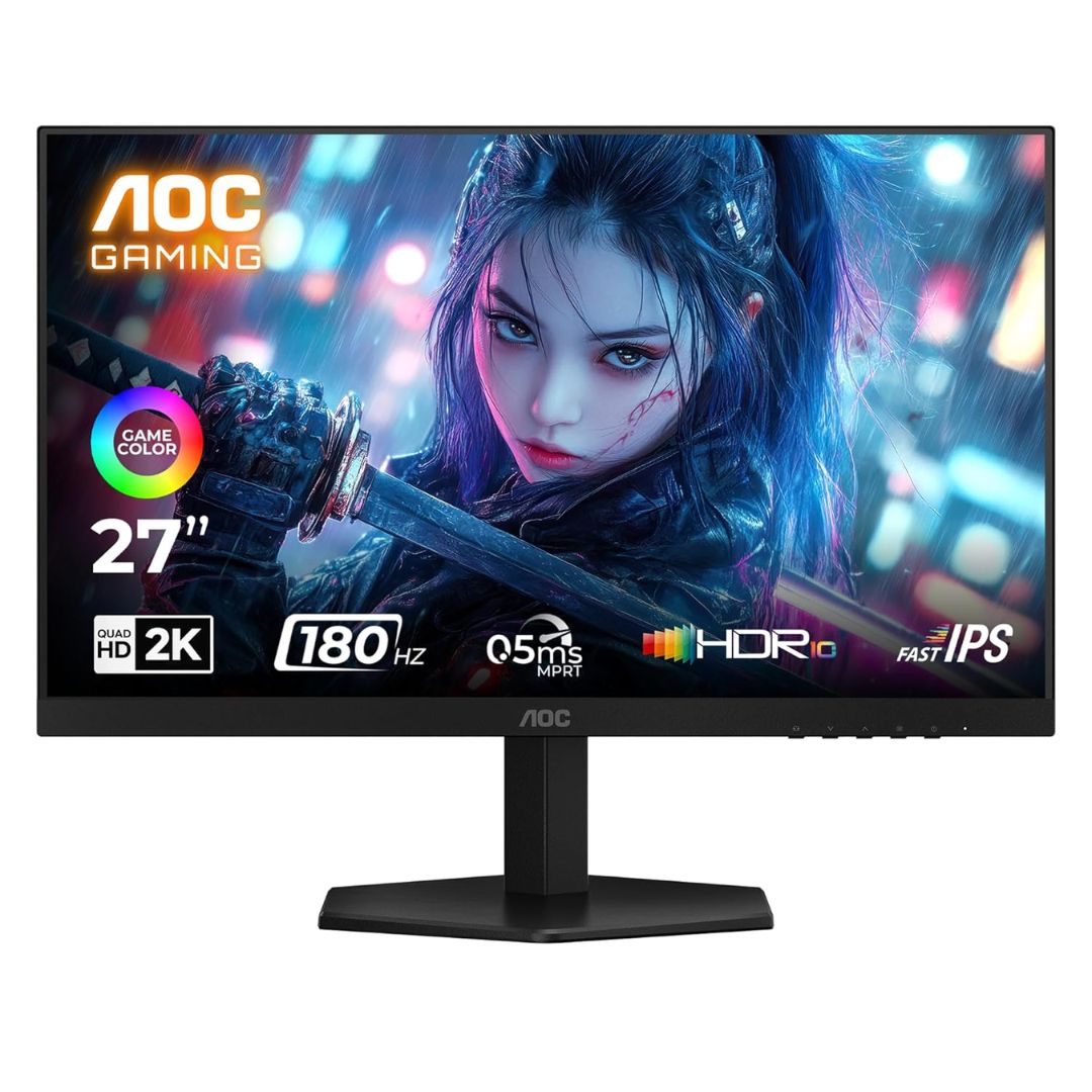 AOC Q27G11E 27 Inch QHD IPS 180Hz Gaming Monitor