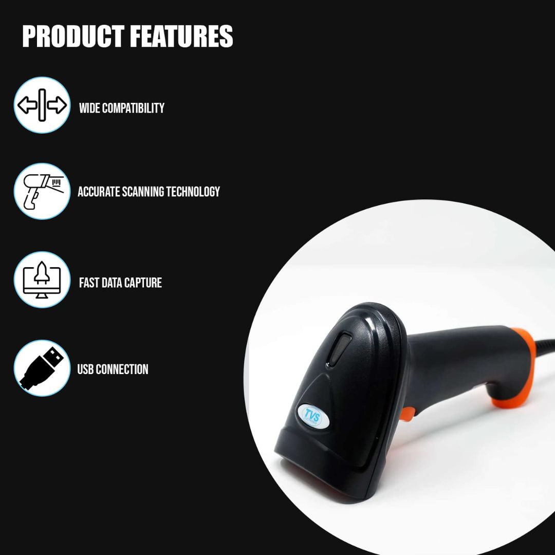 TVS Electronics BS-L100 Plus Barcode Scanner