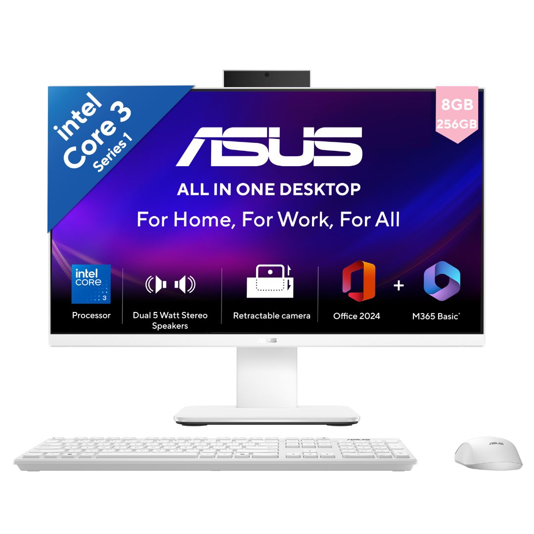 ASUS AIO Intel Core 3 100U All In One PC