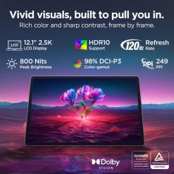 Lenovo Idea Tab Plus 12.1 inch Tablet with Dimensity 7400 (ZAHT0000IN)